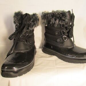 Khombu Reagan snow boots with Faux fur
